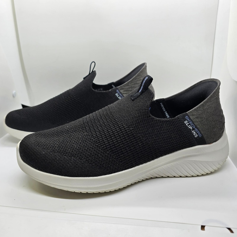 Skechers Black and Gray Athletic Shoes